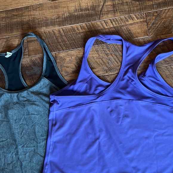 Two Under Armour racer back tanks - Picture 3 of 3